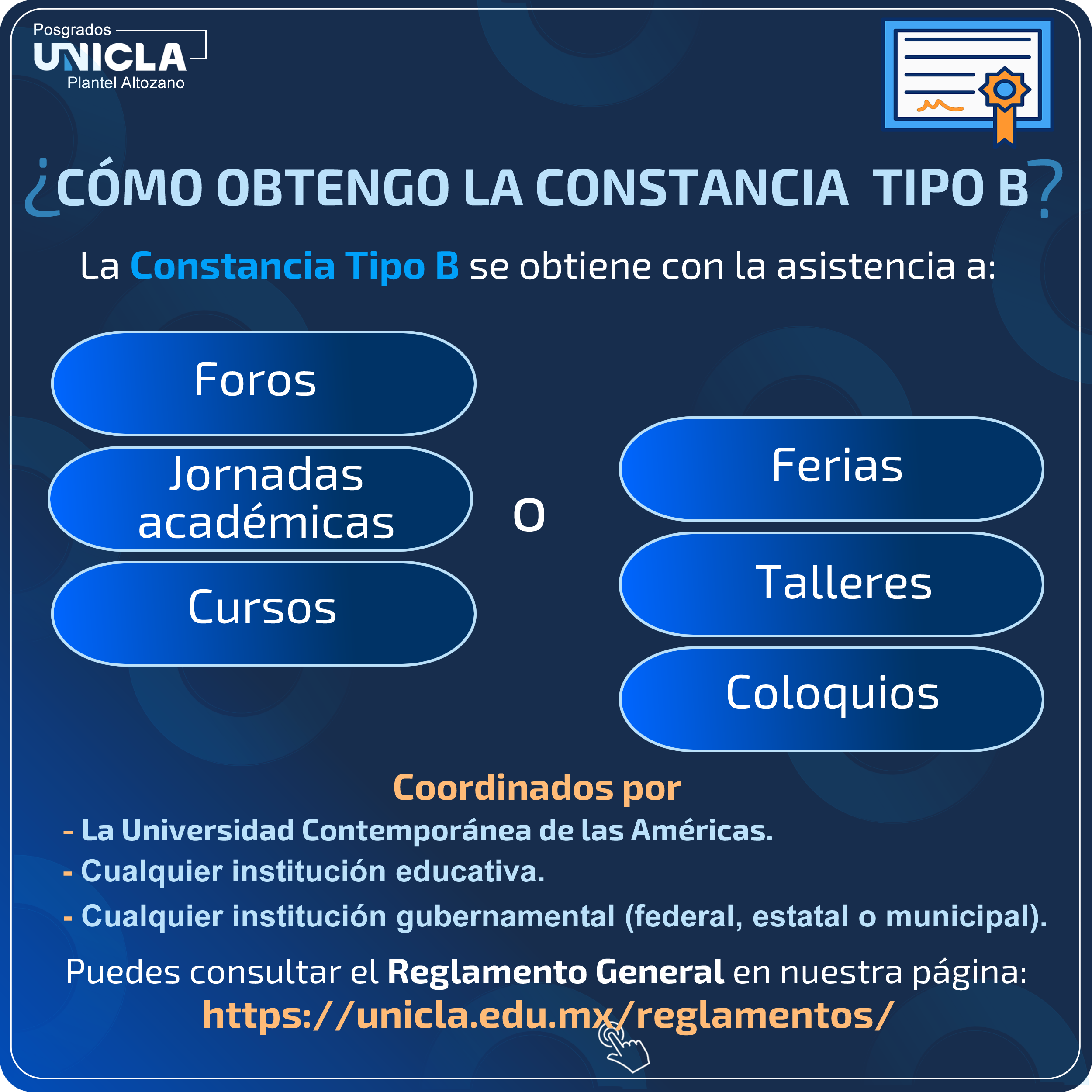 Como obtener Constancia Tipo B - pagweb